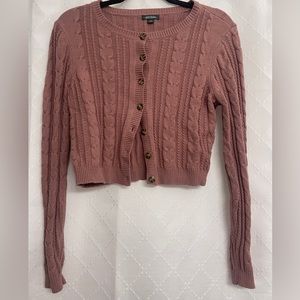 Wild fable cropped sweater